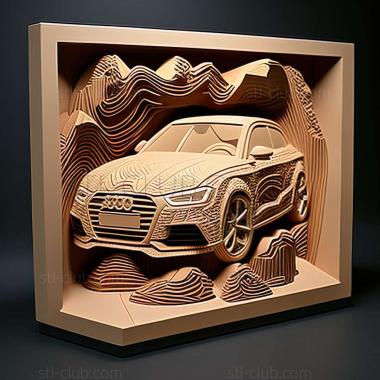 3D мадэль Audi A3 (STL)